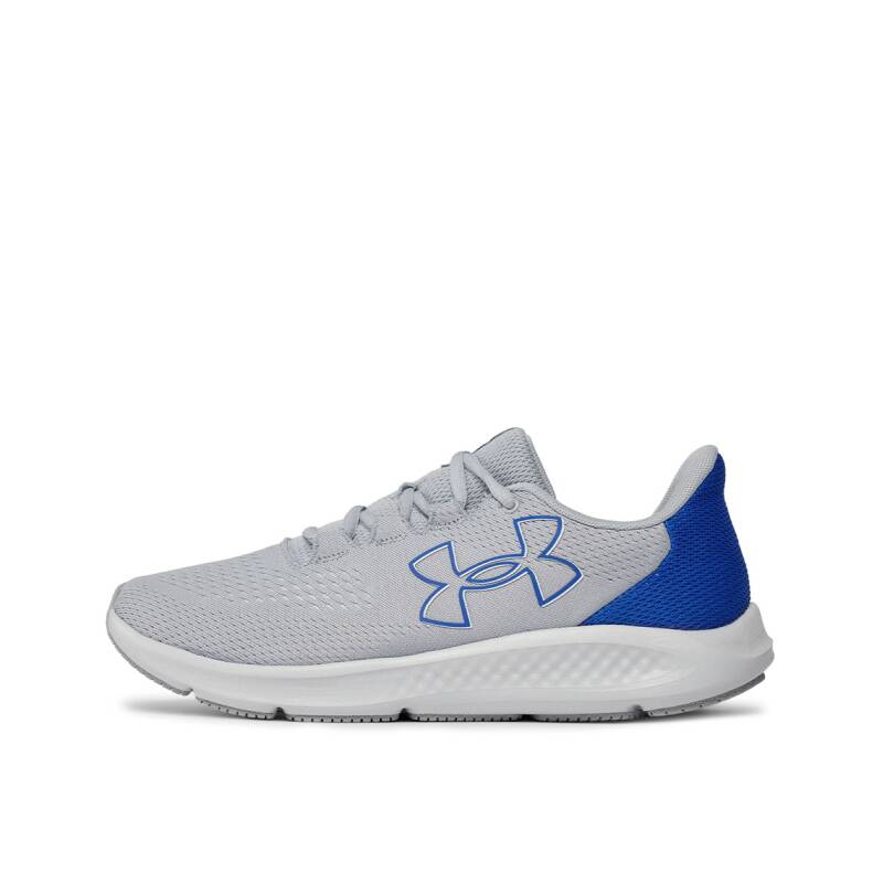 UNDER ARMOUR Charged Pursuit 3 Big Logo Running Shoes Grey/Blue