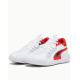PUMA Court Rider Chaos Team Basketball Shoes White/Red
