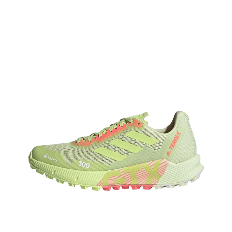 ADIDAS Terrex Agravic Flow 2 Gore-Tex Trail Running Shoes Lime