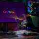 Слушалки Onikuma K20, За компютър, Микрофон, Подсветка, 3.5mm, USB, Черен - 20777