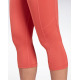 REEBOK Workout Ready Mesh 3/4 Leggings Orange