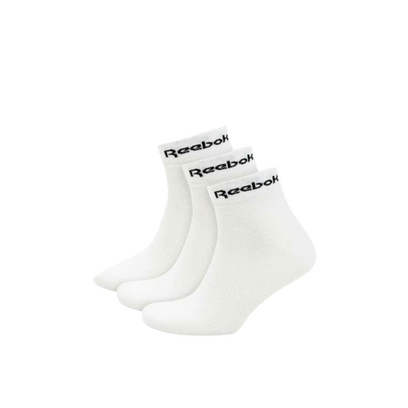 REEBOK 3-Packs Active Core Ankle Socks White