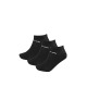 REEBOK 3-Packs Active Core Low-Cut Socks Black