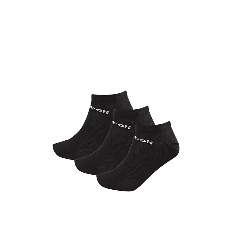 REEBOK 3-Packs Active Core Low-Cut Socks Black
