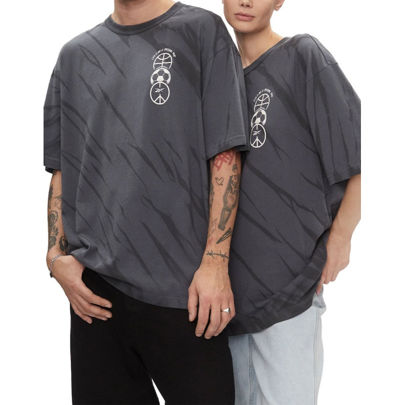REEBOK Classics Block Party Unisex Tee Grey