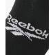 REEBOK 3-Packs Classics Foundation No Show Sock Black