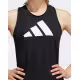 ADIDAS Training 3-Stripes Logo Tank Black