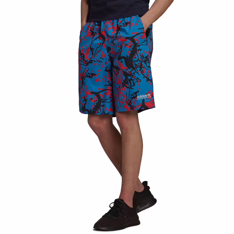 ADIDAS Adventure Archive Printed Woven Shorts Multicolor