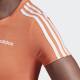 ADIDAS Essentials 3-Stripes T-Shirt Orange