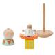 Дървена играчка за баланс и координация - Веселият клоун