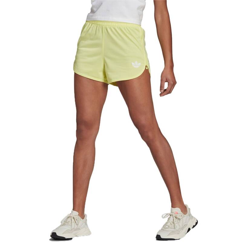 ADIDAS Originals Zip-Up Shorts Yellow