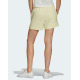 ADIDAS Tennis Luxe 3-Stripes Shorts Yellow