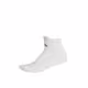 ADIDAS 1-Pair Alphaskin Ankle Low Cut Socks White