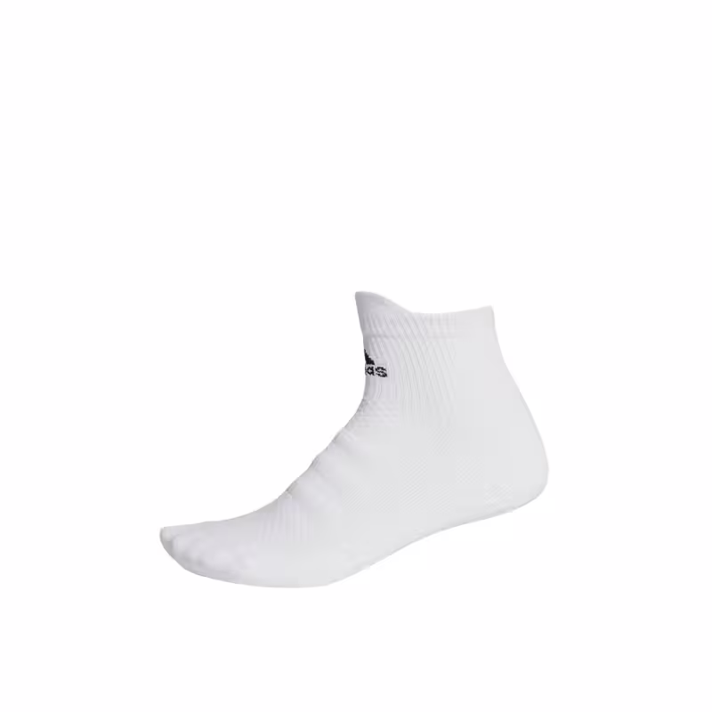 ADIDAS 1-Pair Alphaskin Ankle Low Cut Socks White