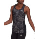 ADIDAS Fast Graphic Running Tank Top Grey/Black
