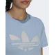 ADIDAS Originals Adicolor Shattered Trefoil Tee Blue