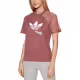 ADIDAS Originals Adicolor Split Trefoil Tee Dark Burgundy