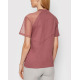 ADIDAS Originals Adicolor Split Trefoil Tee Dark Burgundy