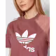 ADIDAS Originals Adicolor Split Trefoil Tee Dark Burgundy