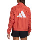 ADIDAS Training 3 Bar Logo Warm-Up Sports Jacket Coral