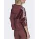 ADIDAS Originals Adicolor Split Trefoil Hoodie Dark Burgundy