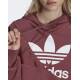 ADIDAS Originals Adicolor Split Trefoil Hoodie Dark Burgundy