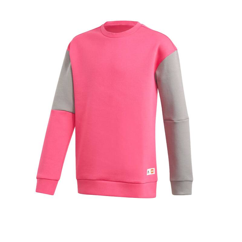 ADIDAS x Classic Lego Crew Sweatshirt Pink/Grey