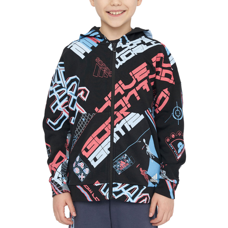 ADIDAS Sportswear Arkd3 Full-Zip Hoodie Black/Multi