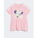 ADIDAS Originals Flower Print Dress And Tights Set Pink/Multi