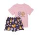 ADIDAS x Kevin Lyons Shorts And Tee Set Pink/Multi