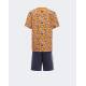 ADIDAS x Kevin Lyons Shorts And Tee Set Orage/Multi