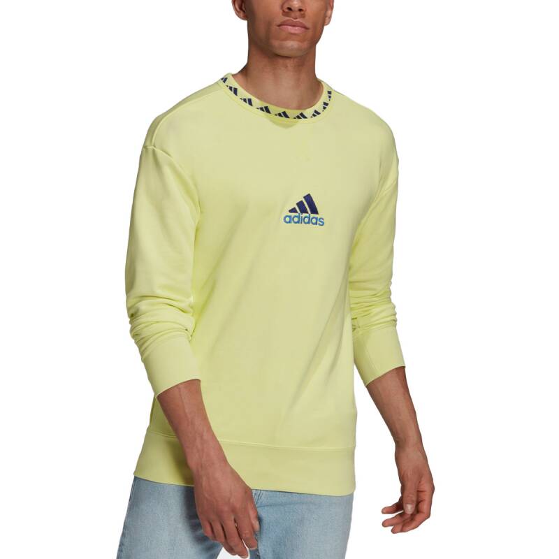 ADIDAS x Juventus Icons Crew Sweatshirt Yellow