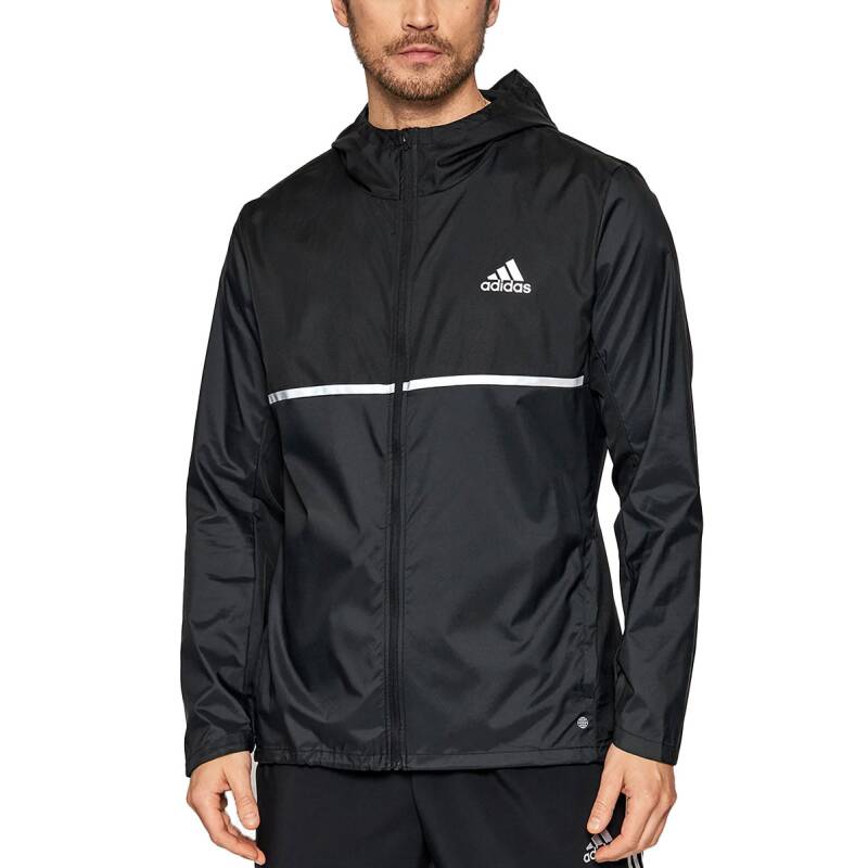 ADIDAS Performance Own The Run Hooded Jacket Black