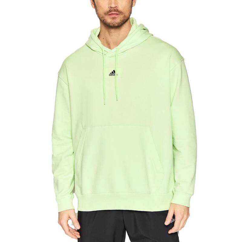 ADIDAS Essentials FeelVivid Cotton Hoodie Green