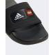 ADIDAS x Lego Adilette Comfort Slides Black