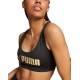 PUMA Fit Mid Impact Training Bra Black/Gold