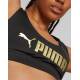 PUMA Fit Mid Impact Training Bra Black/Gold