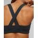 PUMA Fit Mid Impact Training Bra Black/Gold