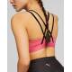 PUMA Low Impact Elite Strappy Training Bra Pink