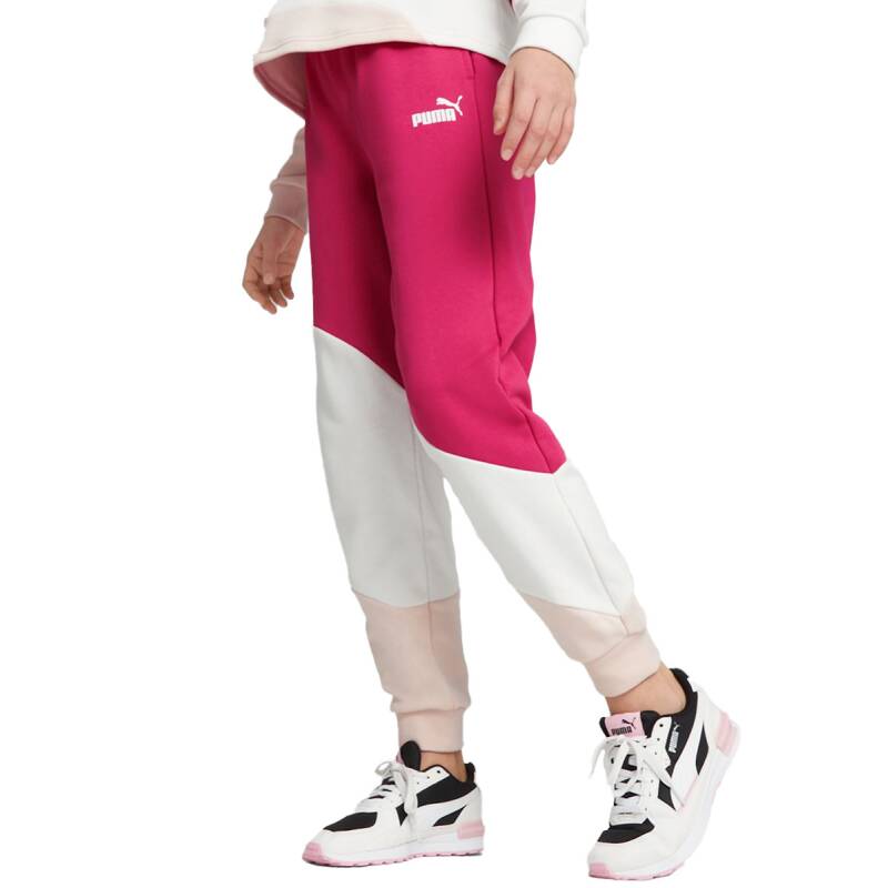 PUMA Power Cat Youth Pants Pink