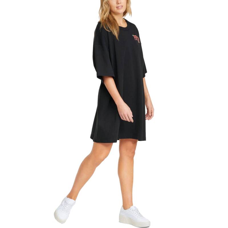 PUMA Downtown Graphic Tee Dress Black