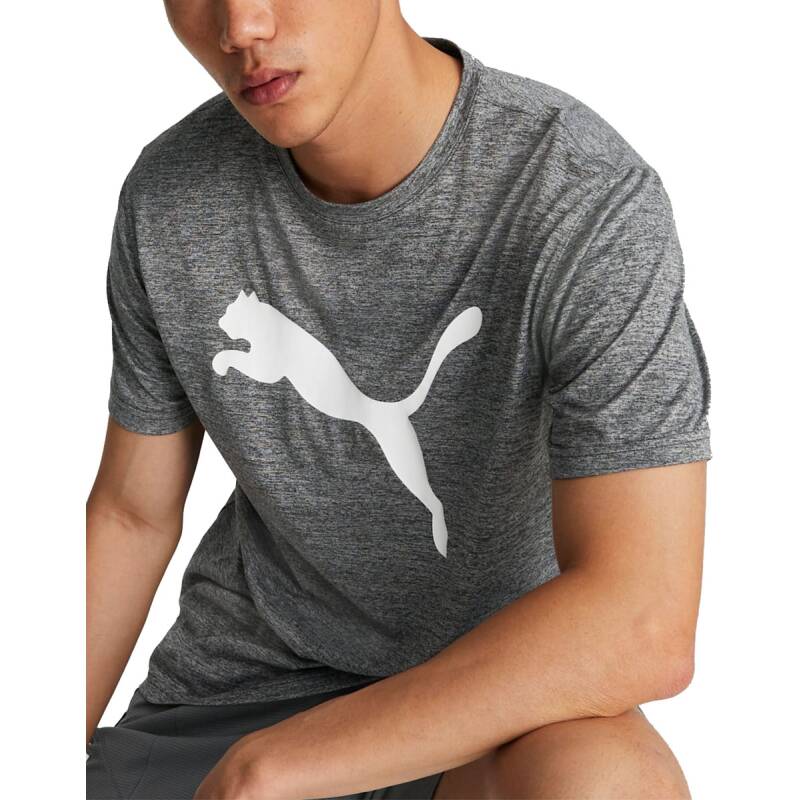 PUMA Favourite Heather Cat Training Tee Grey