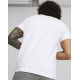 PUMA Essentials Logo Cotton Tee White