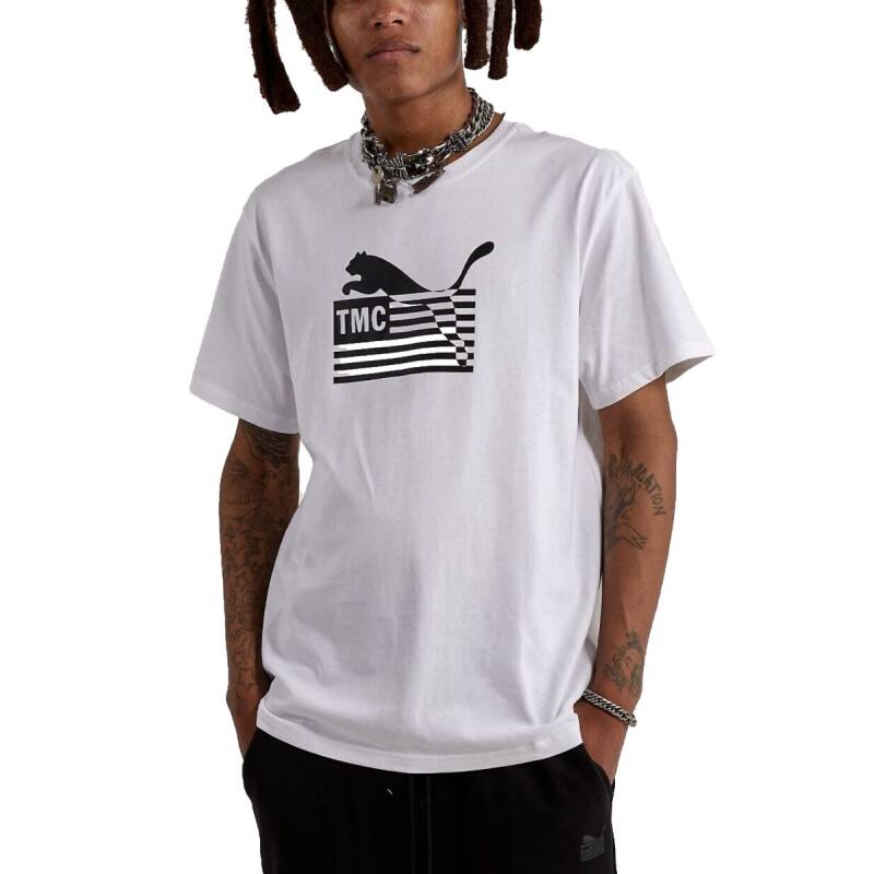 PUMA x TMC Everyday Hussle Graphic Tee White