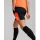 PUMA IndividualFINAL Football Training Shorts Black/Orange