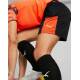 PUMA IndividualFINAL Football Training Shorts Black/Orange