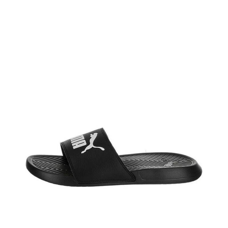 PUMA Popcat Unisex Slides Black/White