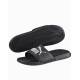 PUMA Popcat Unisex Slides Black/White