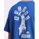 ADIDAS Originals Paris Graphic Unisex Tee Blue
