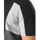 ADIDAS Sportswear Essentials Colorblock Tee Black/Grey